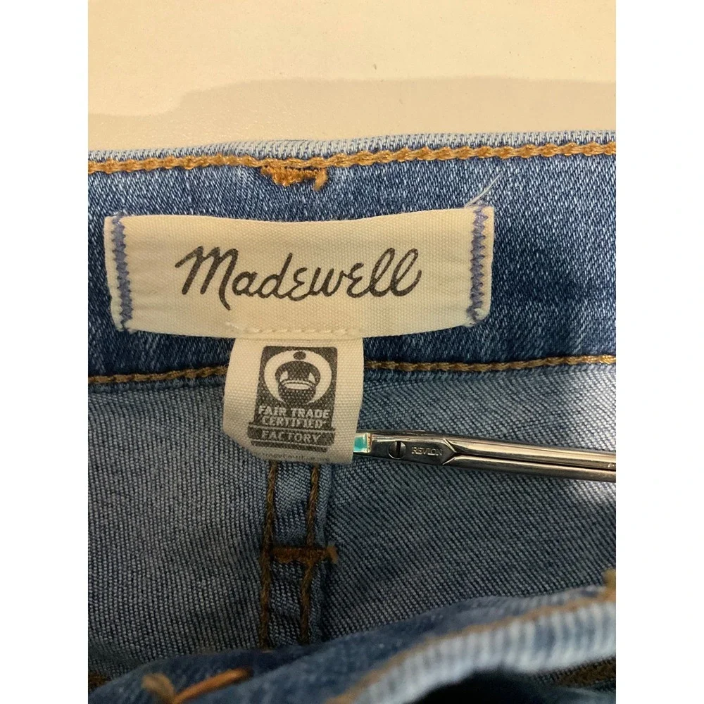 Madewell Roadtripper Skinny Flare Blue Stretch Casual Classic Western Boho 27